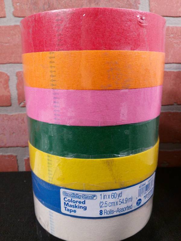 lot 165 image: Creativity Street Colored Masking Tape