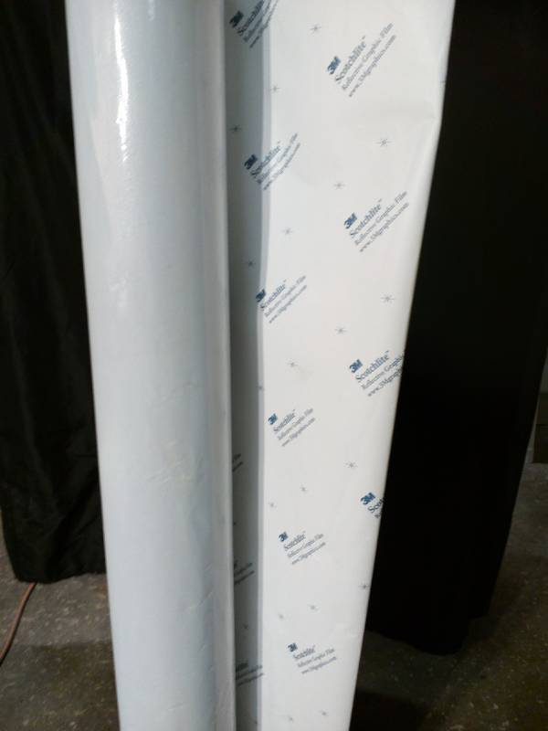 lot 177 image: 3M 780mc-10R PRINT WRAP FILM REFLECTIVE