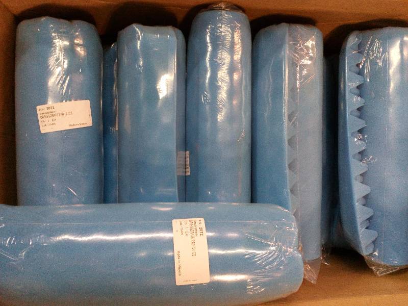 lot 222 image: Joerns Healthcare 2072 Bioclinic Eggcrate Foam Bed Pads