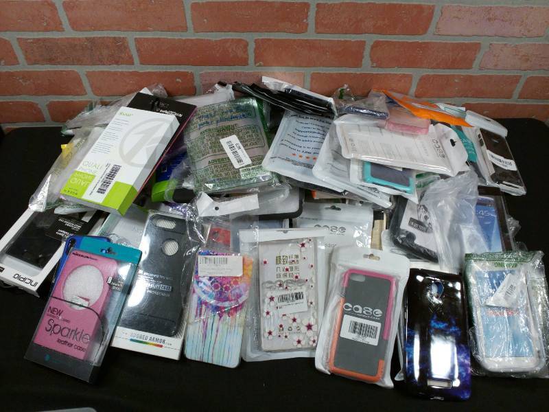 lot 245 image: Variety Phone Cases IPhone Samsung Sony Moto Etc