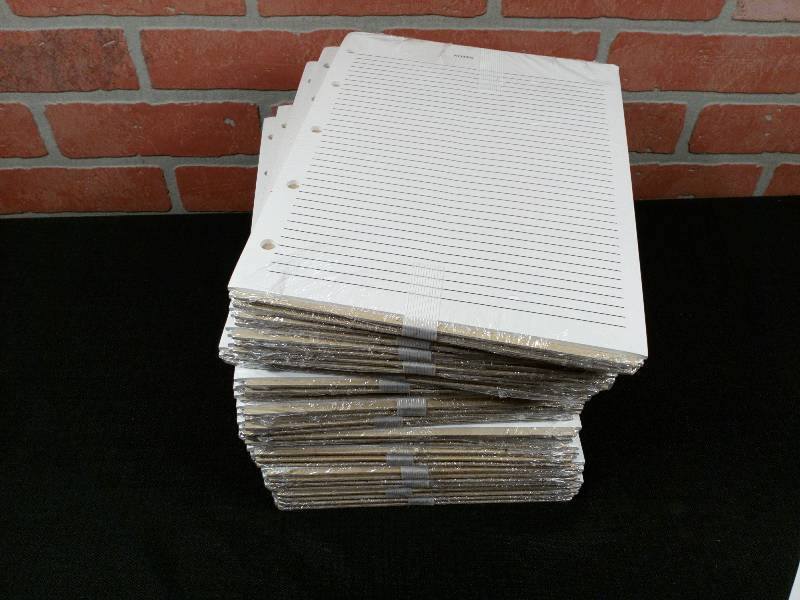 lot 254 image: Kilbride Ruled 3-Hole Punched Pages