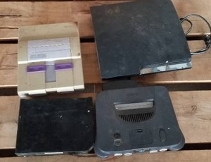lot 12246 image: Lot of Gaming Systems No Cords