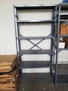 lot 12294 image: Metal Shelf