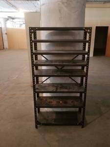 lot 12344 image: Metal Garage Shelf