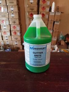 lot 12351 image: Gutter Brite Super Concentrate Gutter Cleaner 1 Gallon