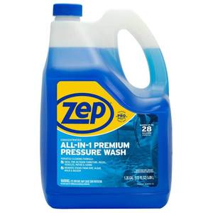 lot 12360 image: Zep Concentrated All-In-1 Premium Pressure Wash Cleaner - 160 ounce