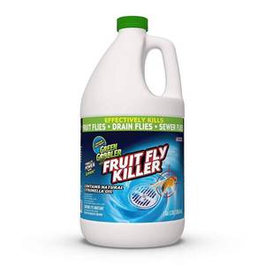 lot 12365 image: Green Gobbler Fruit Fly Killer Drain Cleaner 128 Fluid Ounce