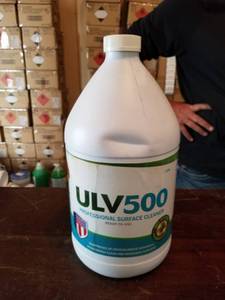lot 12388 image: Hypochlorous Acid ULV500 500PPM Professional Surface Cleaner 1 Gallon
