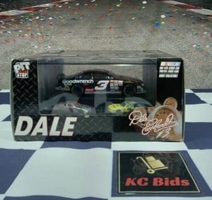 lot 37208 image: Dale Earnhardt 3 Pit Stop 3 Car Set 87 95 98 Monte Carlo 124 & 164 NIB