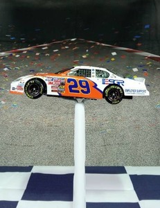 lot 37222 image: Action Kevin Harvick #29 ESGR Coast Guard, 2004 Monte Carlo, Die Cast 124, 1 of 492 pn 106572