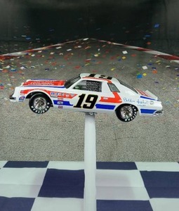 lot 37228 image: Dale Earnhardt #19 Belsen Asphalt 1977 Malibu 124 Diecast