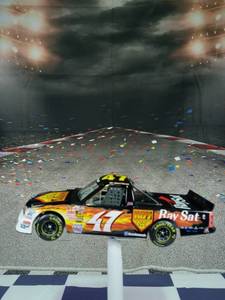 lot 37254 image: Action Kevin Harvick #47 RaySatKISS 2005 Silverado Super Truck 1 of 1,200 pn 404414 Die Cast 124 Collectable Race Truck
