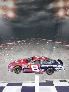 lot 37260 image: Action Dale Earnhardt #8 Budwiser MLB All Star Game  Chicago Raced Win Version 2005 Monte Carlo 1 of 504 pn 110815 Raced Version