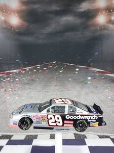 lot 37275 image: Kevin Harvick 124 Action Diecast 29 2003 Bud Shootout & 2002 Gm Goodwrench