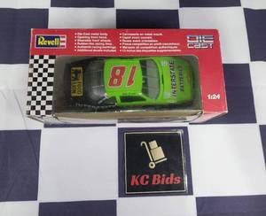 lot 37289 image: Nascar 1992 Revell 124 Scale Car Dale Jarrett 18 Interstate Batteries Lumina