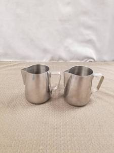 lot 12570 image: (2) Rhino Pro Milk Pitcher