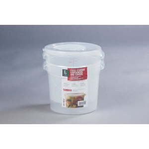 lot 12574 image: Cambro Food Storage Containers and Covers 6 Quart
