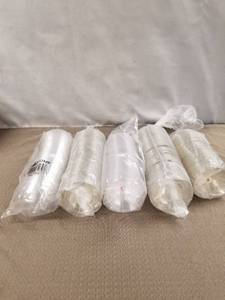 lot 12612 image: LOT OF DOME PLASTIC LIDS