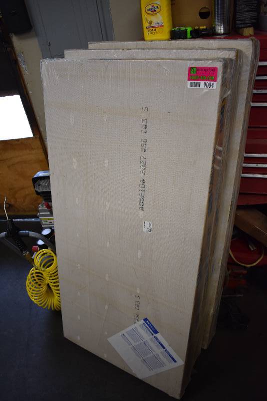 lot 9004 image: (3) Packages Of New Kitchen Grade Drop Ceiling Tiles