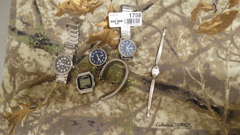 lot 1758 image: Various watches.