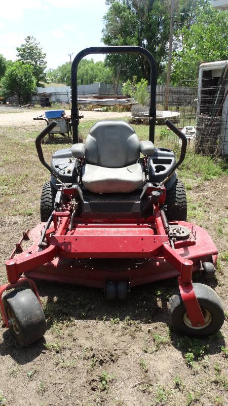 lot 5 image: Toro commercial riding lawn mower, zero turn z-master lawnmower.