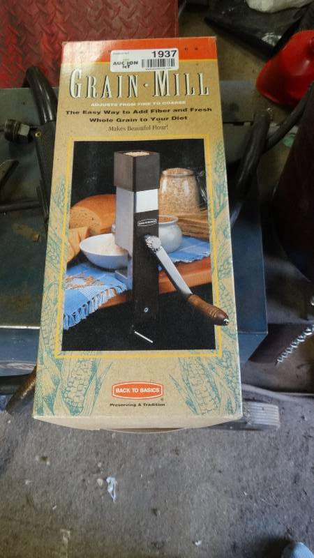 lot 1937 image: Grain mill.