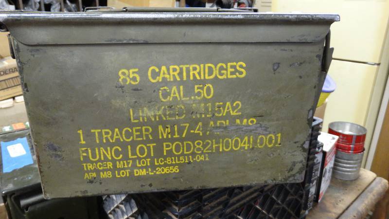 lot 5029 image: Ammo container, tire plug kit, and 34 piece hose clamp set.