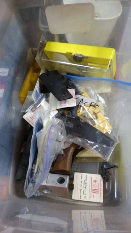 lot 5038 image: Gun parts.