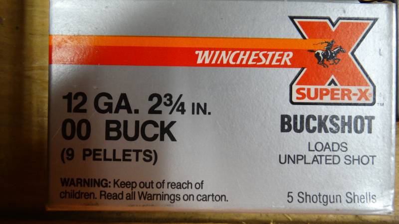 lot 5054 image: 5- boxes of winchester buckshot 12 guage 2 34 in 00 buck.