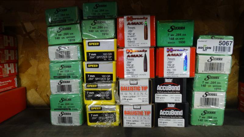 lot 5067 image: Lot of .7mm bullet tips.