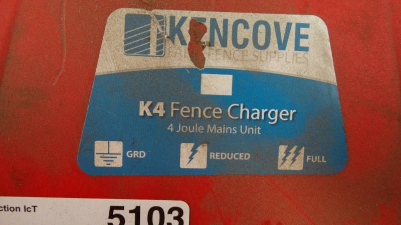 lot 5103 image: K 4 fence charger.
