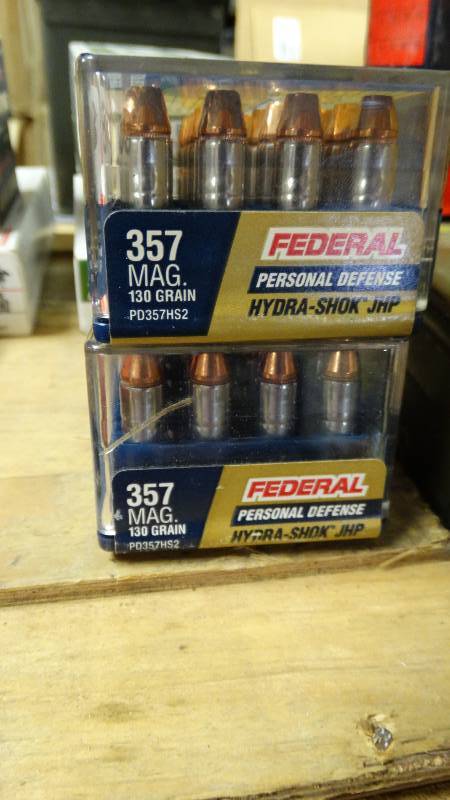 lot 5108 image: 2-Federal Premium boxes .357, 20 rounds each box.