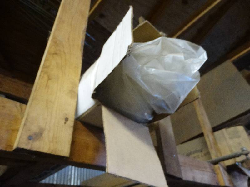 lot 5236 image: Box of plastic sheeting.