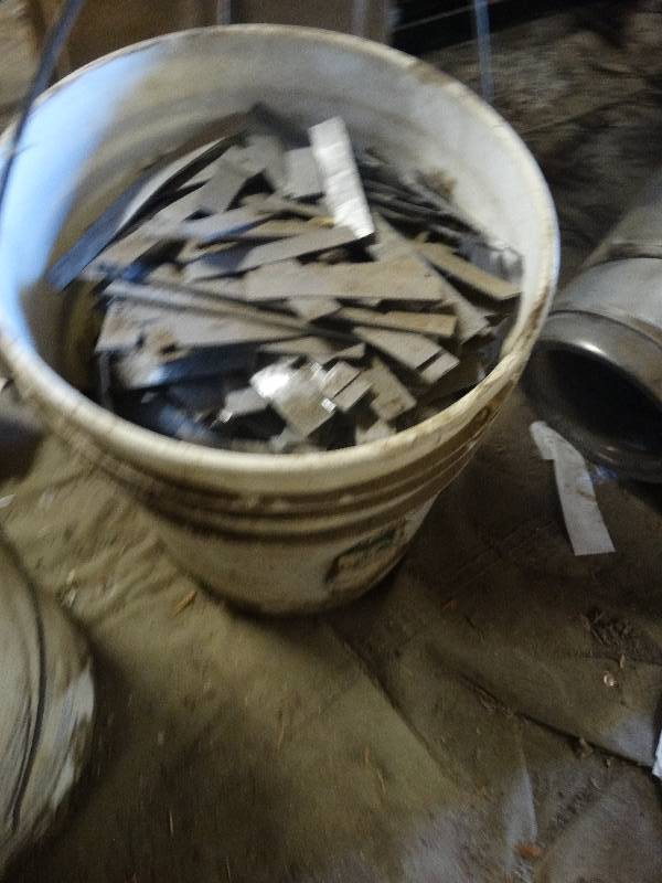 lot 5263 image: 5 gal bucket of lead.