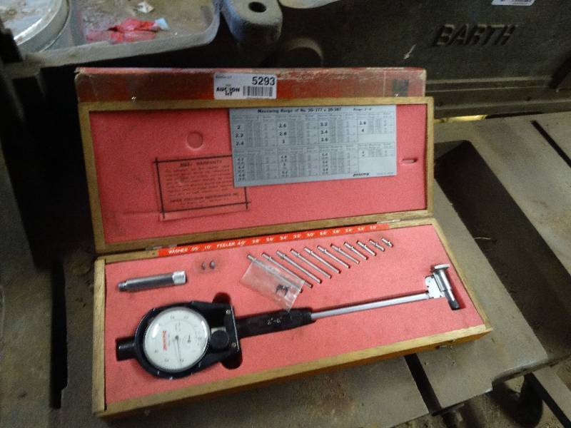 lot 5293 image: peacock bore gauge 20-377.