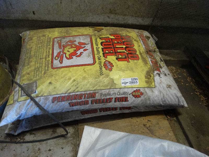 lot 5294 image: 2 bags of wood pellets