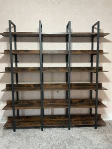 lot 47870 image: IRONCK Bookcase and Bookshelves