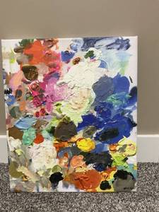 lot 47881 image: Abstract Multi Color Print