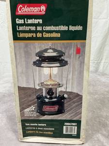 lot 47946 image: Coleman Gas Lantern