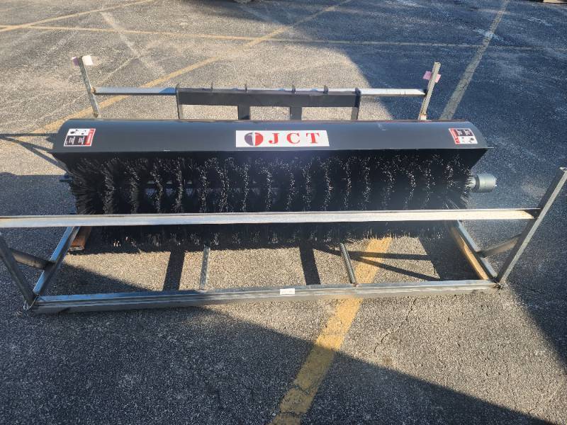 lot 2003A image: Unused 2025 JCT Skid Steer Angle Broom