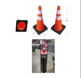 lot 6326 image: Unused Traffic Cones QTY (60pcs)