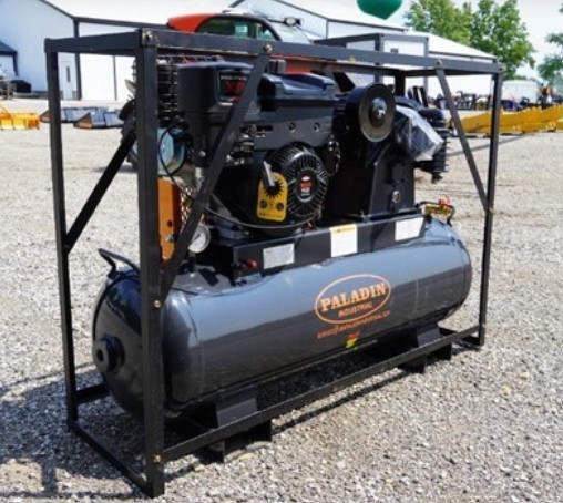 lot 2482A image: Unused Paladin 40 Gallon 2-Stage Truck Mounted Air Compressor
