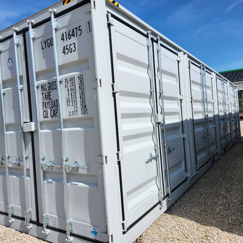 lot 2022 image: One Way Use 2025 JCT 40 High Cube Storage Container, APPROX 102 TALL X 96 WIDE X 40 DEEP  JCT&nbsp
