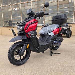 lot 258 image: NEW Vitacci Tank Pro 200EFI Scooter  Red & Black