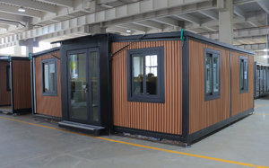 lot 8 image: Unused  19ft x 20ft Fold Out Home  2 Bedrooms, with Kitchen cabinet, with electrics with cladding.