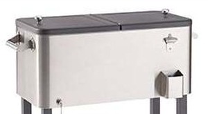 lot 35989 image: Beverage Cooler with Cover (No Cart Cooler Only)