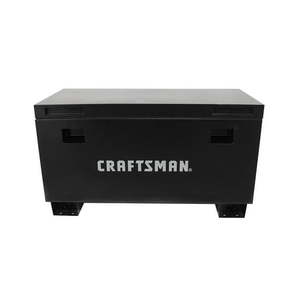 lot 35992 image: 45 Craftsman Jobsite Box in Black - Retail $618.70