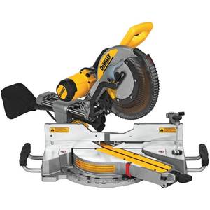 lot 36033 image: DEWALT 12 Double-Bevel Sliding Compound Miter Saw - Retail $799.79