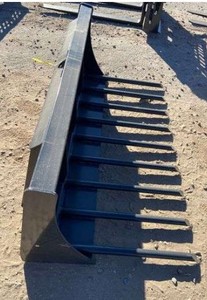 lot 2641 image: Skid Steer X-treme Manure Fork  MF-13-63W