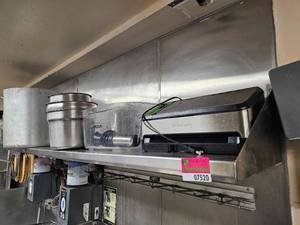 lot 7520 image: Stainless Shelf - 96 x 13
